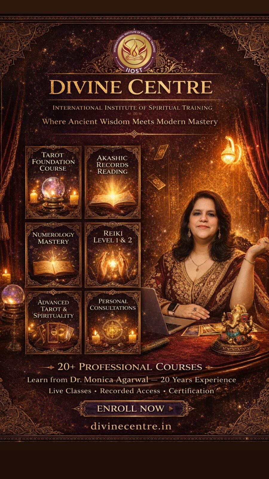 Dr. Monica Agarwal - Master in Occult Sciences